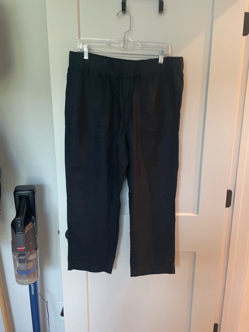 Banana Republic Black Pull-On Chinos